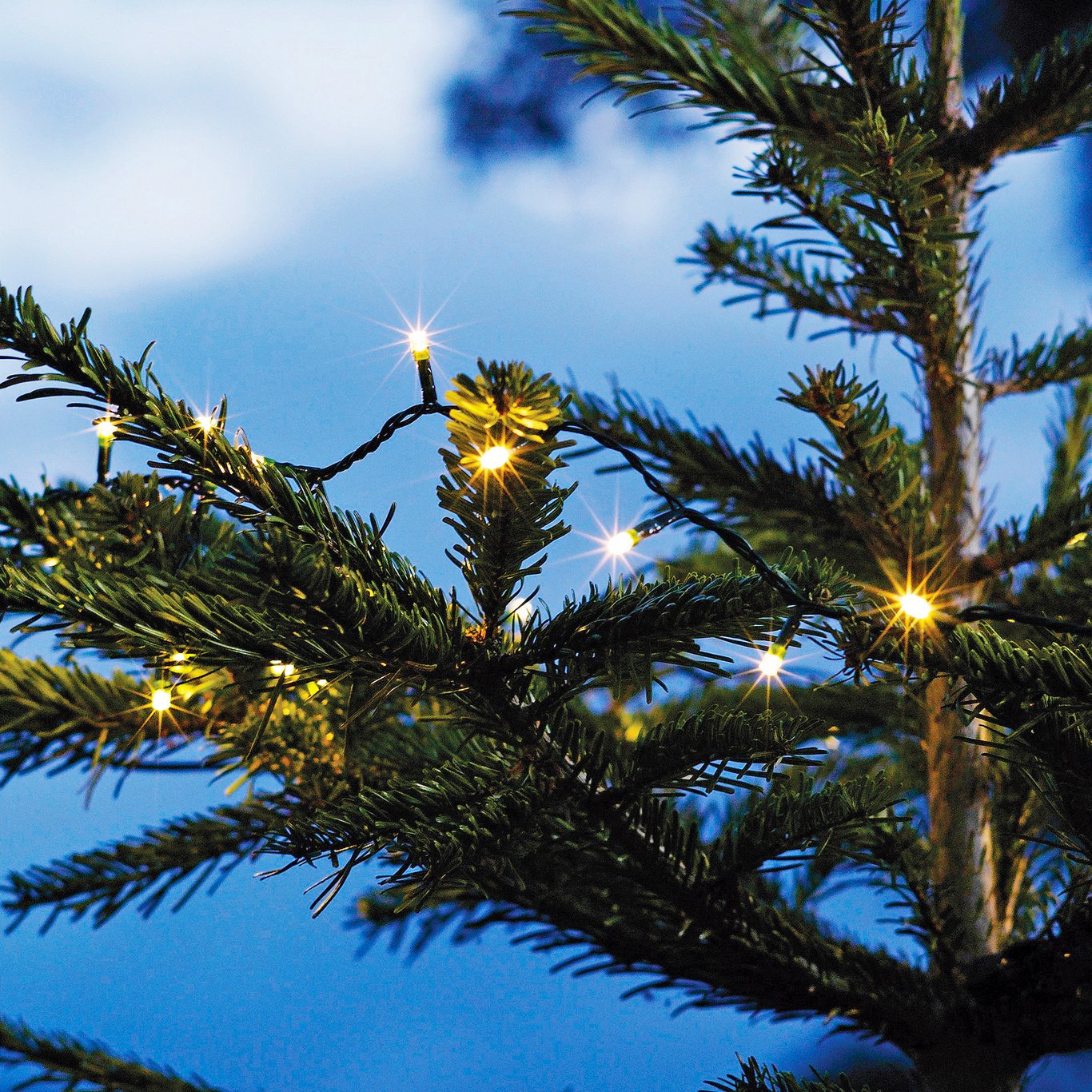 LYSLENKE 80 DIODER M/TIMER BATTERI LYSLENKE 80 DIODER M/TIMER BATTERI