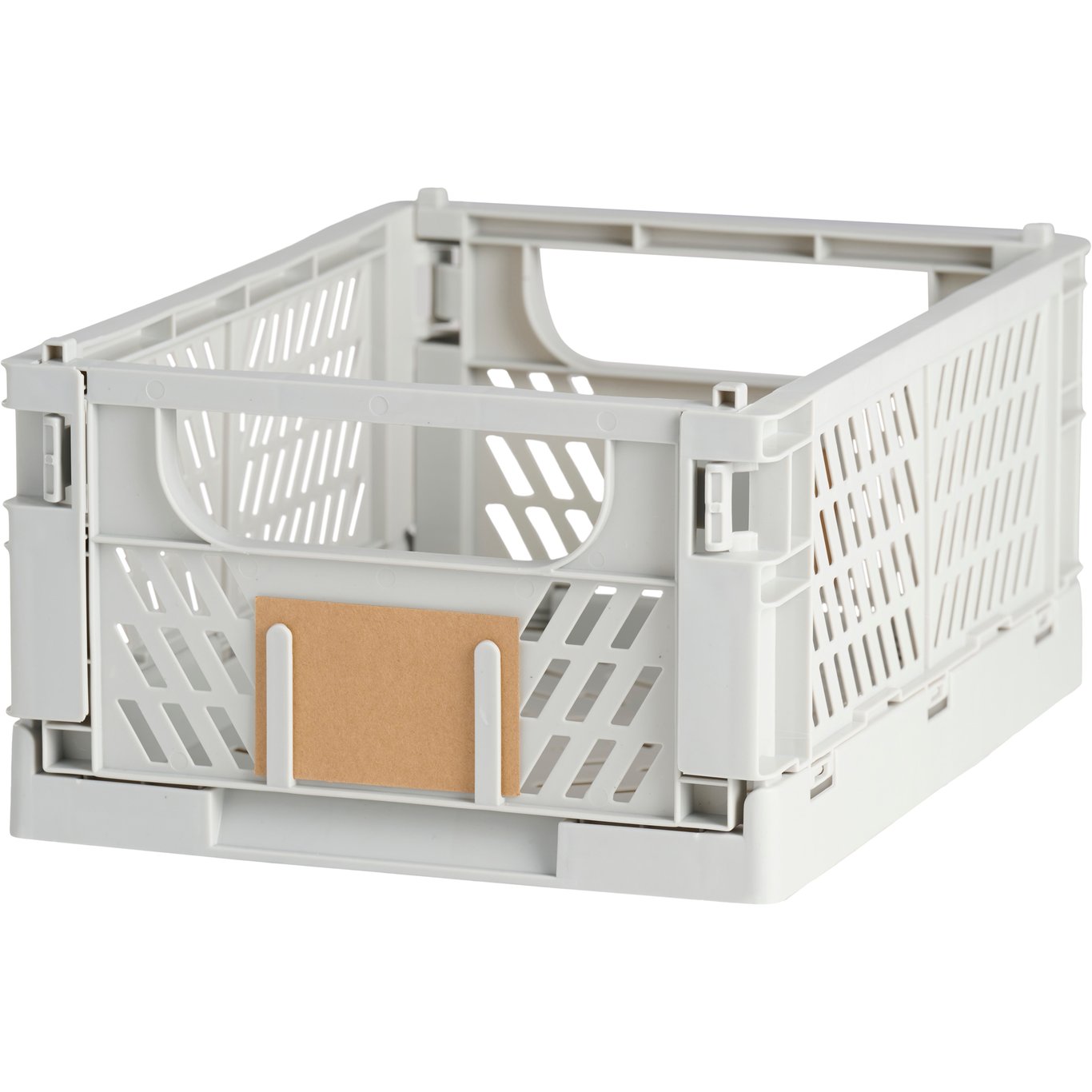 DAY SAMMENLEGGBAR KASSE 33X24.5X15CM LYS GRÅ DAY SAMMENLEGGBAR KASSE 33X24.5X15CM LYS GRÅ