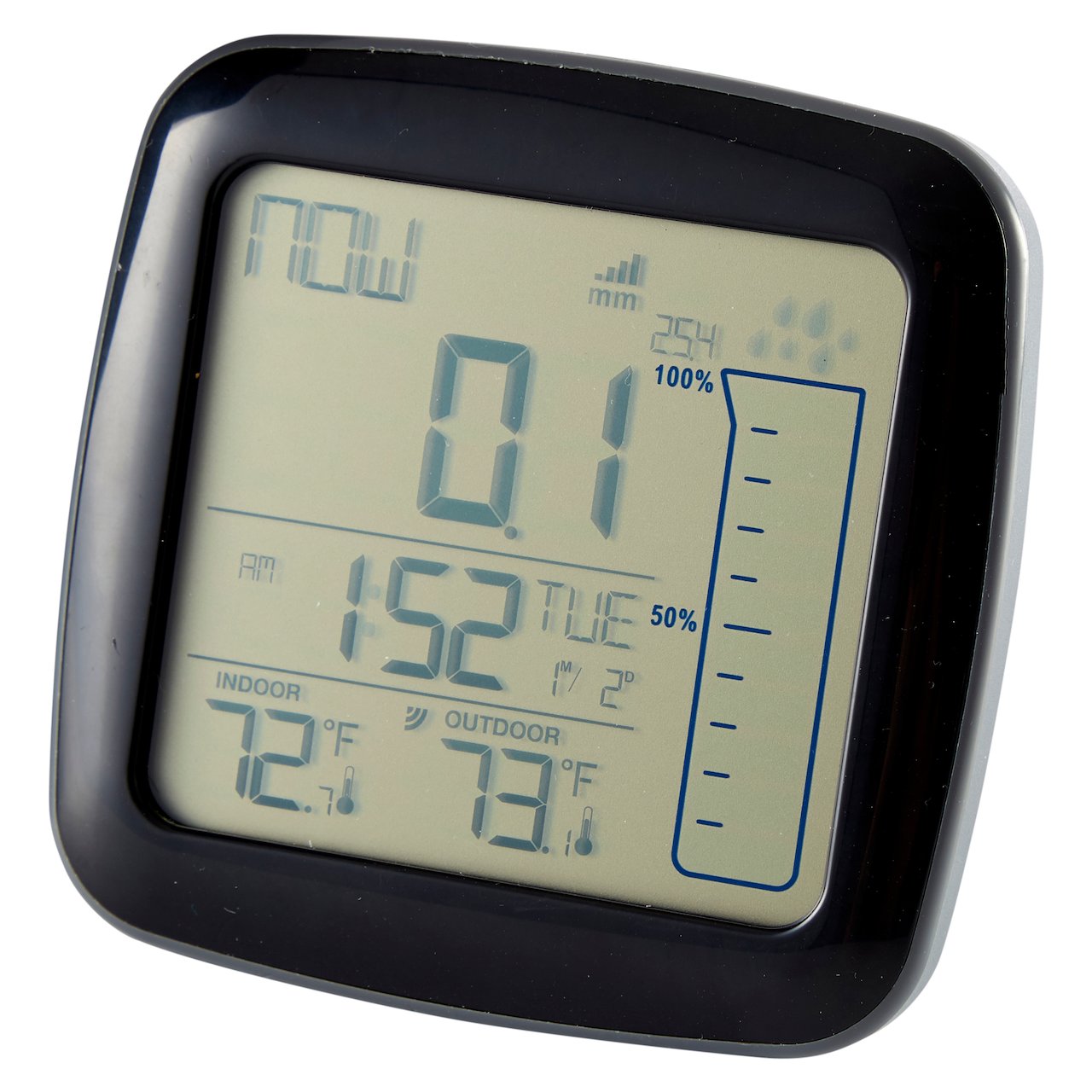 DAY TERMOMETER UTE & INNE M/REGNMÅLER TRÅDLØST DAY TERMOMETER UTE & INNE M/REGNMÅLER TRÅDLØST