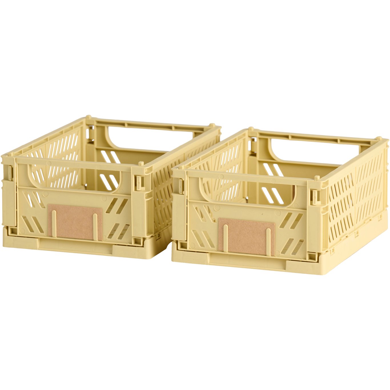 DAY SAMMENLEGGBAR KASSE 2STK 17X12.5X7CM GUL DAY SAMMENLEGGBAR KASSE 2STK 17X12.5X7CM GUL