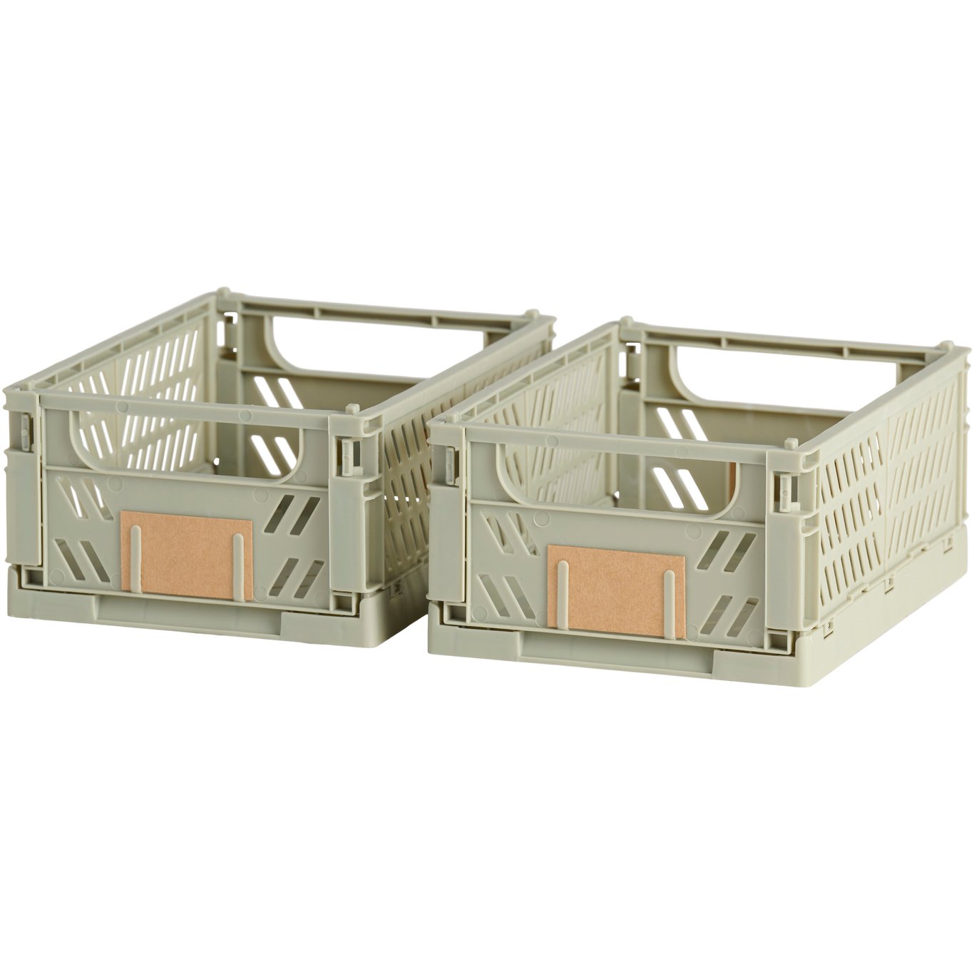 DAY SAMMENLEGGBAR KASSE 2STK 17X12.5X7CM LYS GRØNN