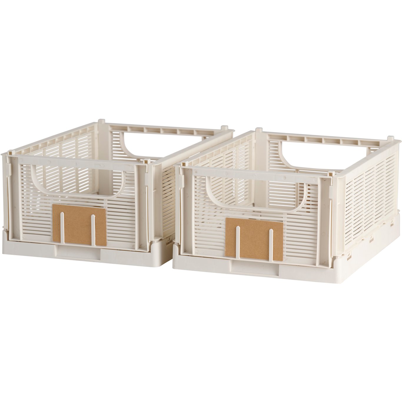 DAY SAMMENLEGGBAR KASSE 2STK 33X24.5X15CM OFFWHITE DAY SAMMENLEGGBAR KASSE 2STK 33X24.5X15CM OFFWHITE