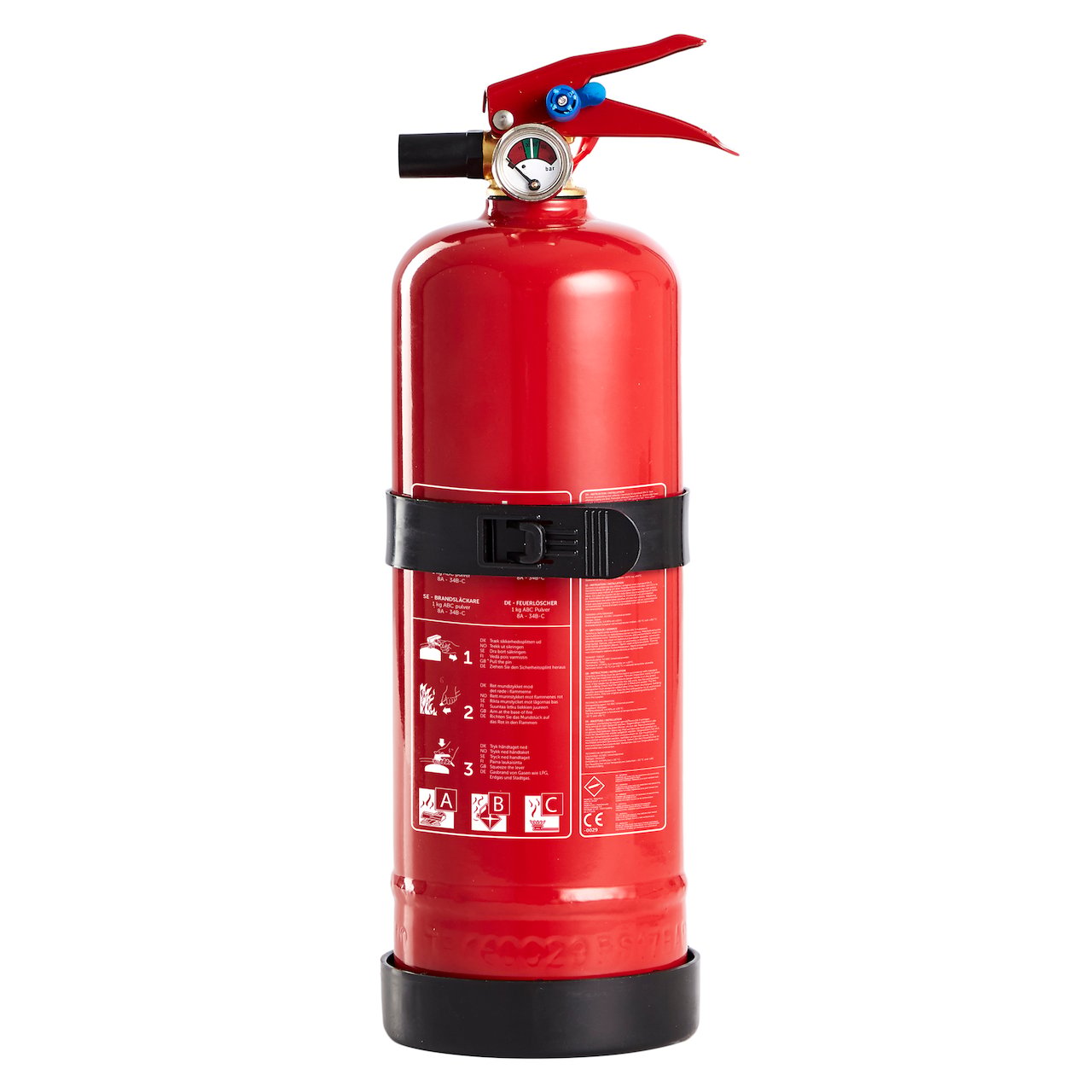 NOR-TEC BRANNSLUKKER PULVER 1KG 8A 34BC NOR-TEC BRANNSLUKKER PULVER 1KG 8A 34BC