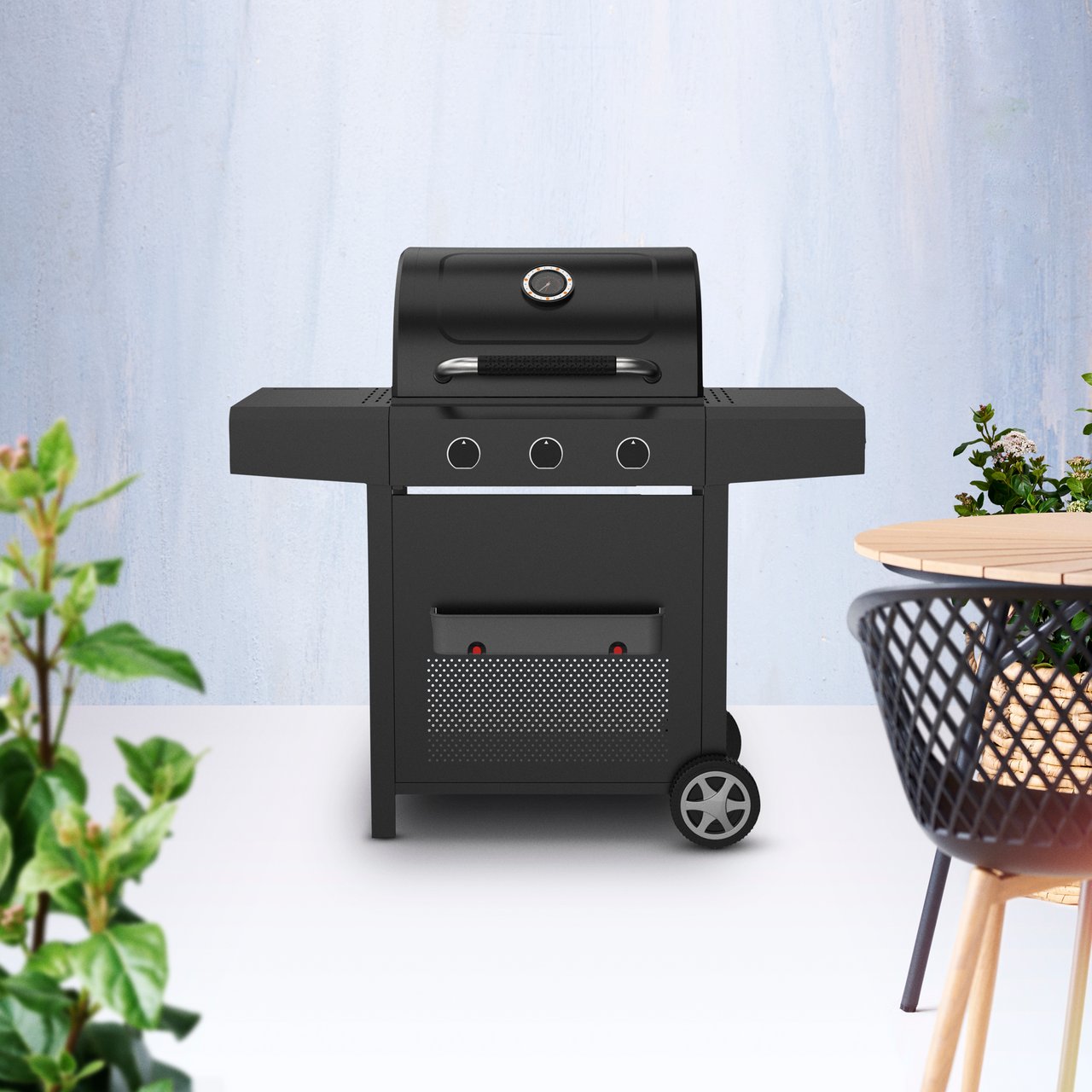 DANGRILL GASSGRILL 300PS 3 BRENNERE DANGRILL GASSGRILL 300PS 3 BRENNERE
