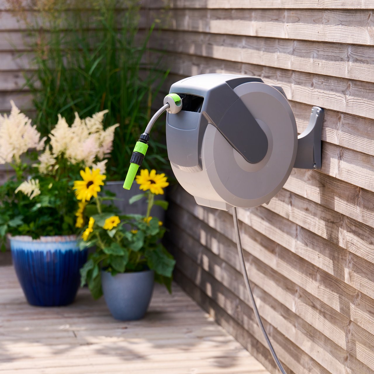 GROUW SLANGETROMMEL TIL VEGG 30M GROUW SLANGETROMMEL TIL VEGG 30M