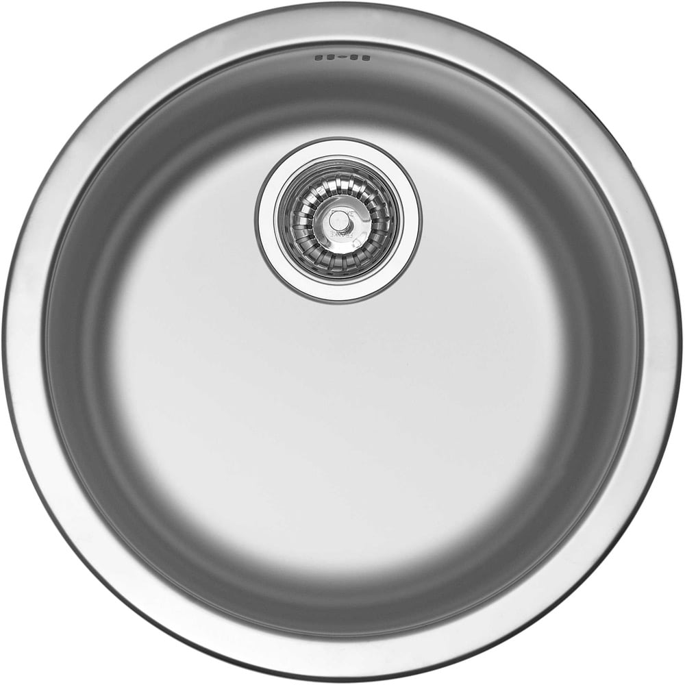 FRANKE STÅLVASK Ø 38CM M/SIL