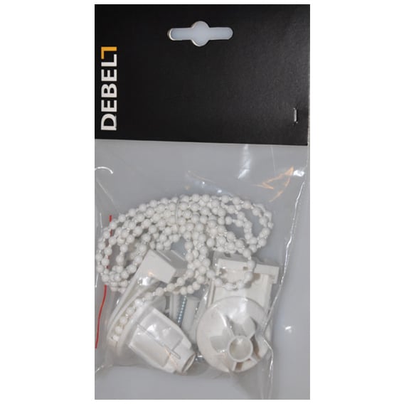 DEBEL TILBEHØRSKIT RULLEGARDIN M/KJEDETREKK DEBEL TILBEHØRSKIT RULLEGARDIN M/KJEDETREKK