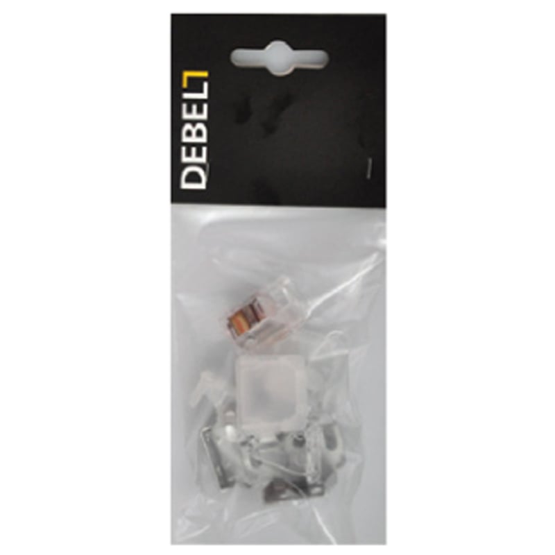 DEBEL TILBEHØRSKIT PLISSÉGARDIN M/SNORTREKK