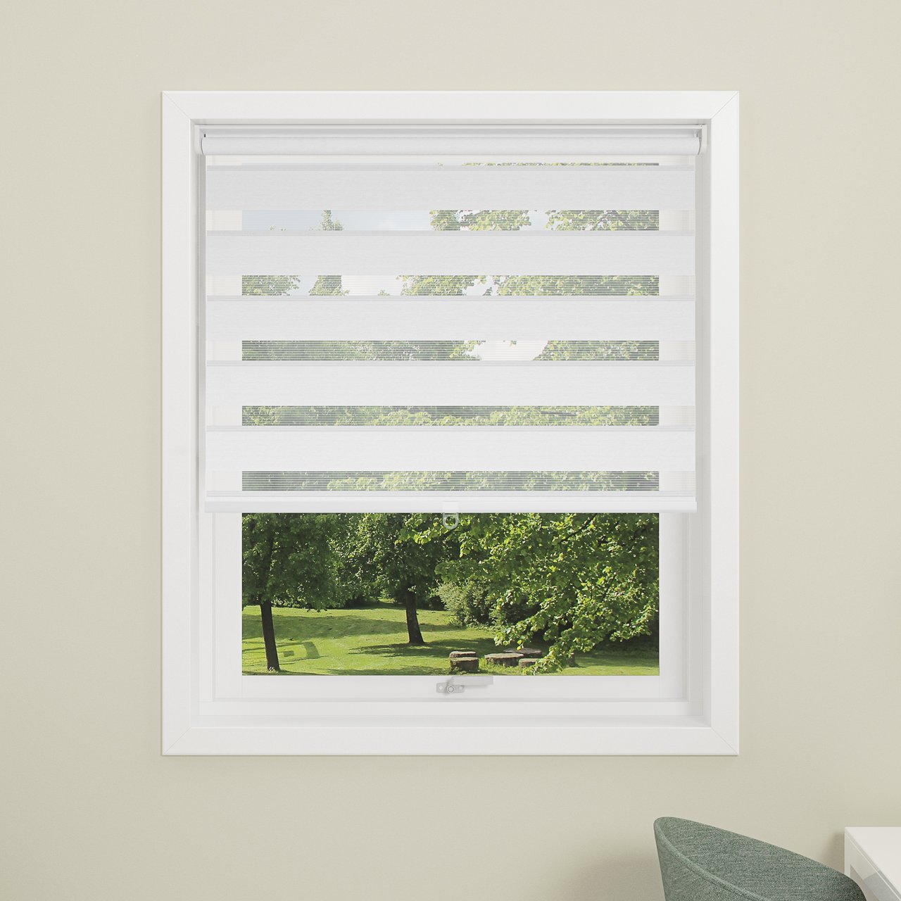 DEBEL RULLEGARDIN T-DUO 140X175 OFFWHITE