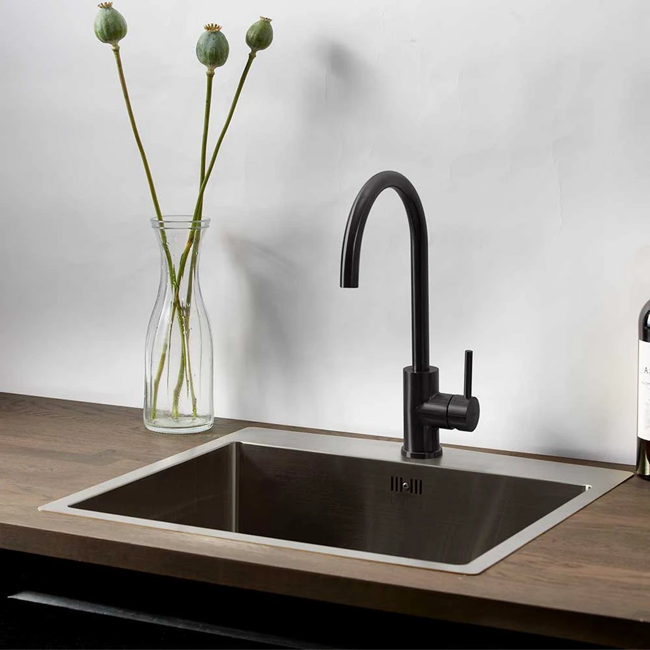 LAVABO KUBUS 540 SOFT KJØKKENVASK PVD GUNMETAL LAVABO KUBUS 540 SOFT KJØKKENVASK PVD GUNMETAL