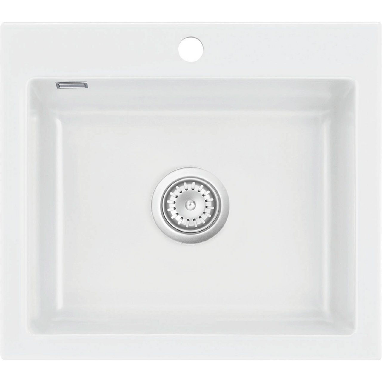 LAVABO MERA 57 KERAMIKK KJØKKENVASK HVIT M/KROM BUNNVENTIL LAVABO MERA 57 KERAMIKK KJØKKENVASK HVIT M/KROM BUNNVENTIL