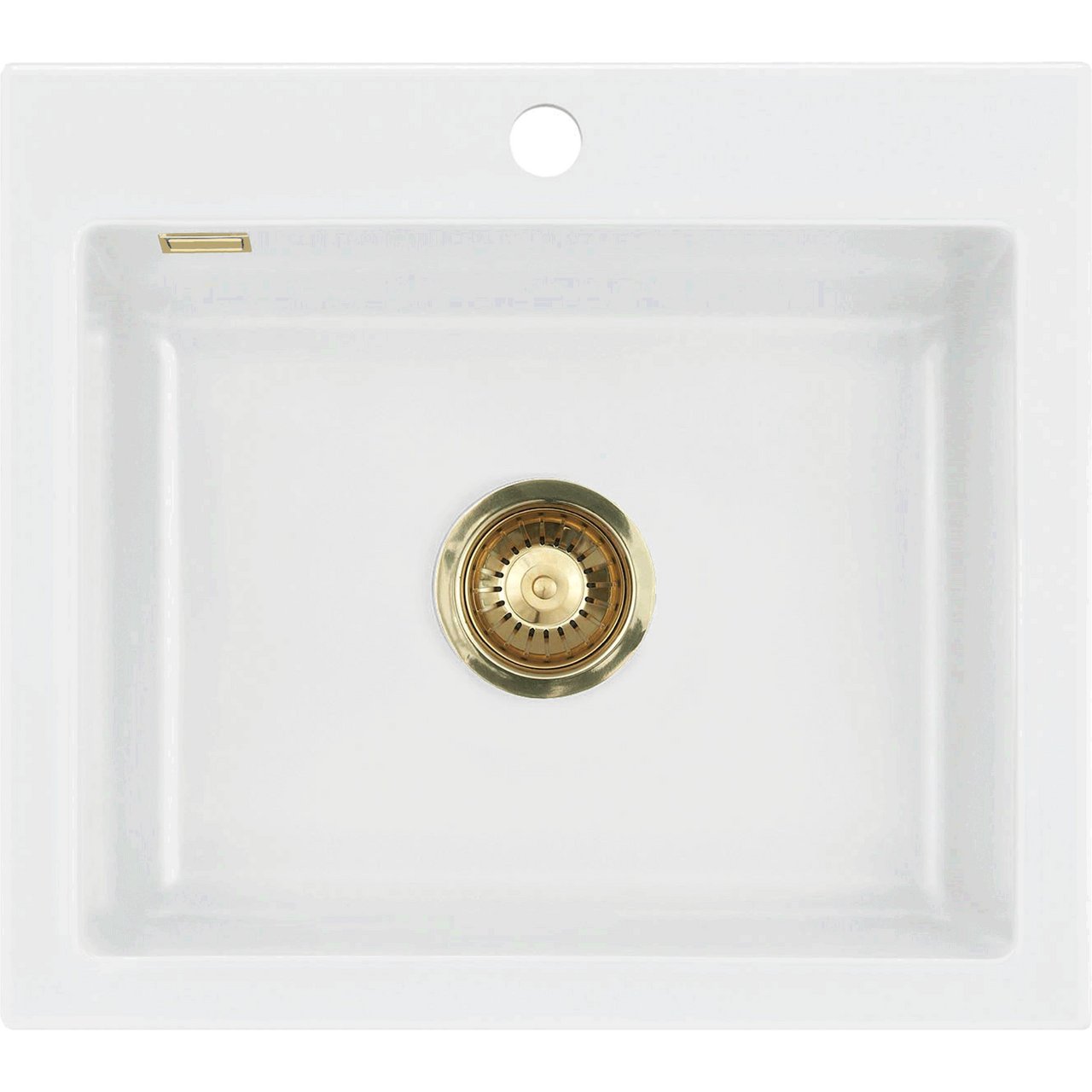 LAVABO MERA 57 KERAMIKK KJØKKENVASK HVIT M/MESSING BUNNVENTIL LAVABO MERA 57 KERAMIKK KJØKKENVASK HVIT M/MESSING BUNNVENTIL