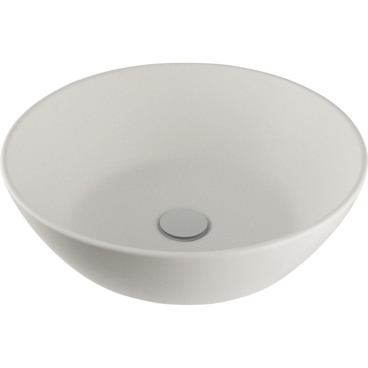LAVABO SOLID SURFACE Ø45 SERVANT HVIT