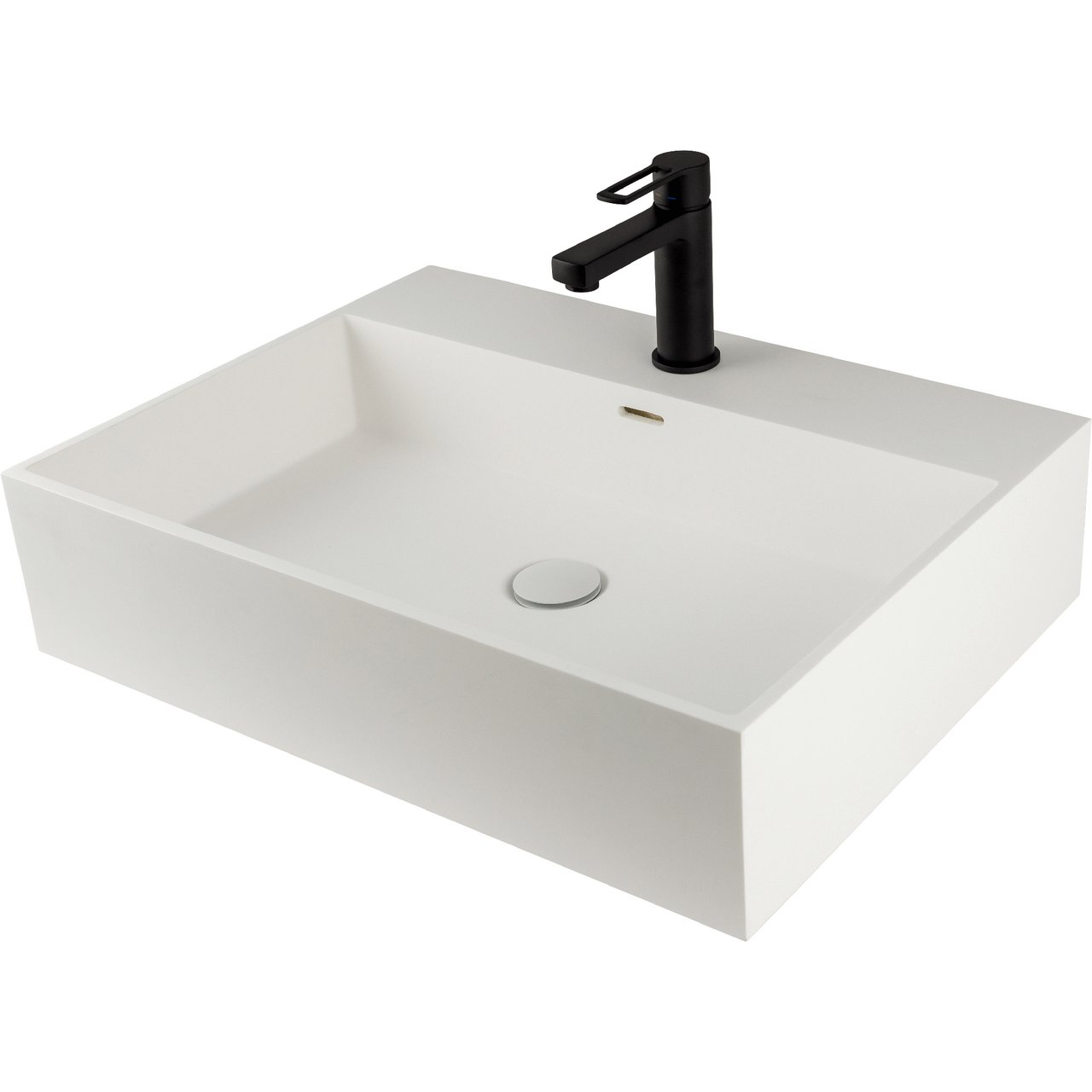 LAVABO SOLID SURFACE 60 SERVANT HVIT