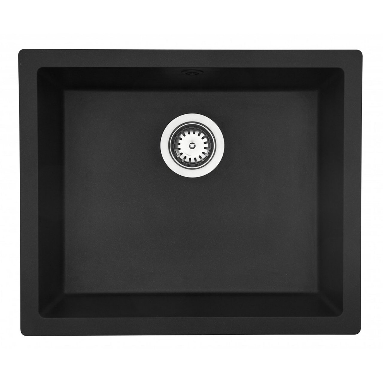 LAVABO JUPITER 600 KOMPOSITT KJØKKENVASK SORT M/KROM BUNNVENTIL LAVABO JUPITER 600 KOMPOSITT KJØKKENVASK SORT M/KROM BUNNVENTIL