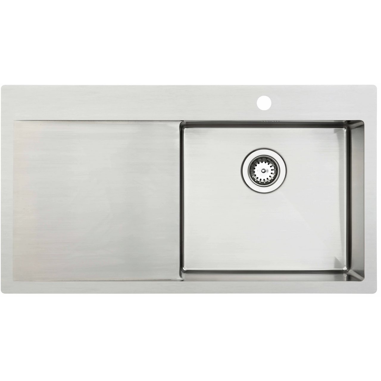 LAVABO KUBUS 900 R SOFT KJØKKENVASK RUSTFRITT STÅL LAVABO KUBUS 900 R SOFT KJØKKENVASK RUSTFRITT STÅL