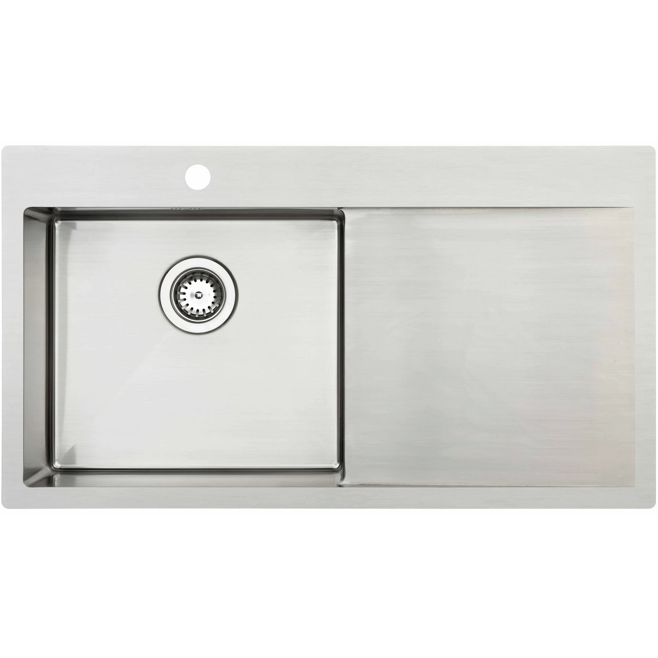 LAVABO KUBUS 900 L SOFT KJØKKENVASK RUSTFRITT STÅL LAVABO KUBUS 900 L SOFT KJØKKENVASK RUSTFRITT STÅL