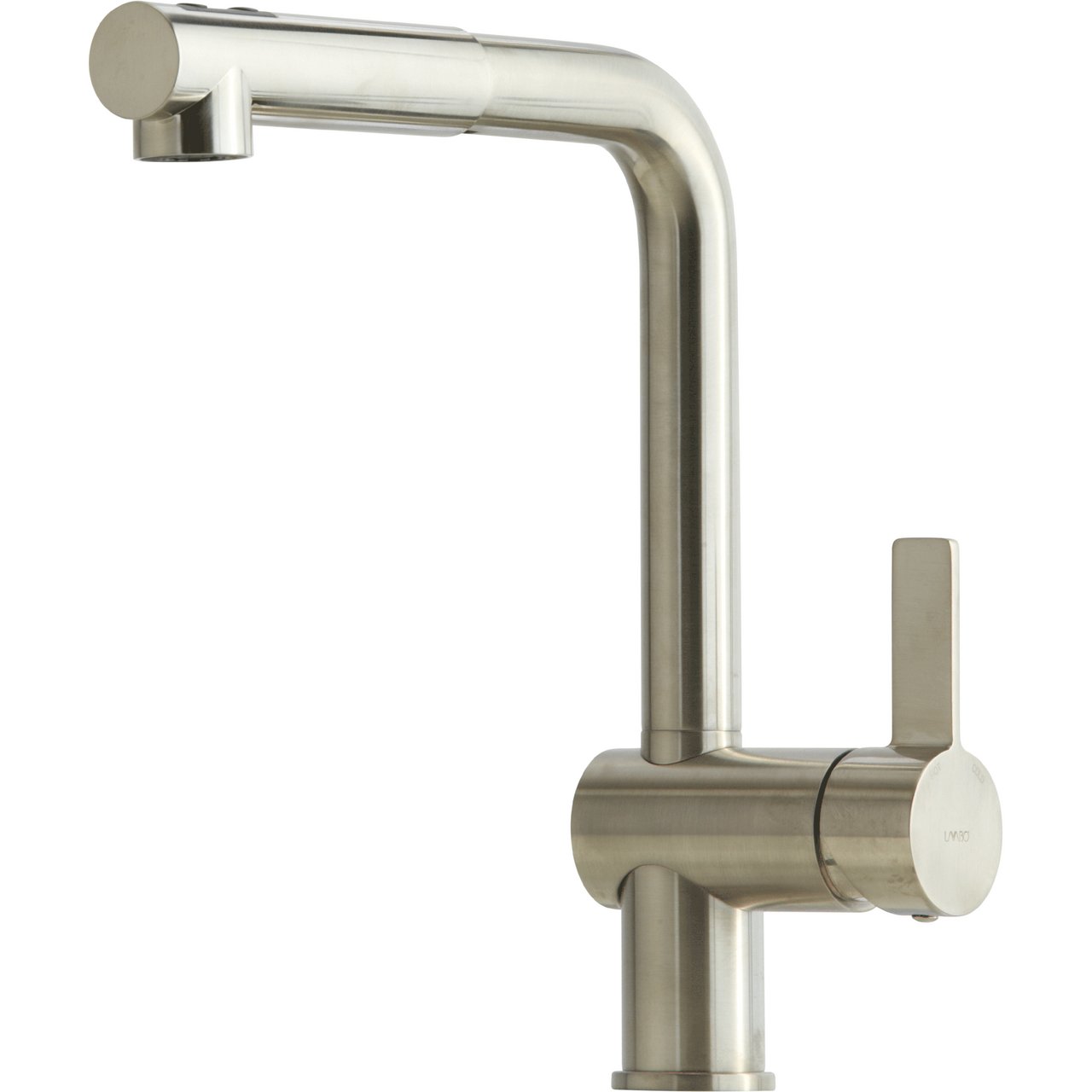 LAVABO KUBUS 285 KJØKKENARMATUR M/UTTREKK BØRSTET NIKKEL LAVABO KUBUS 285 KJØKKENARMATUR M/UTTREKK BØRSTET NIKKEL