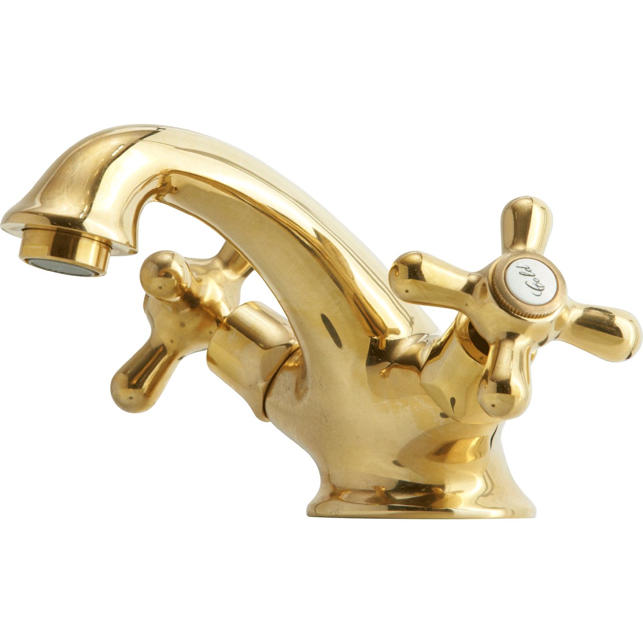 LAVABO RETRO TO-GREPS SERVANTARMATUR M/OPPLØFT MASSIV MESSING LAVABO RETRO TO-GREPS SERVANTARMATUR M/OPPLØFT MASSIV MESSING