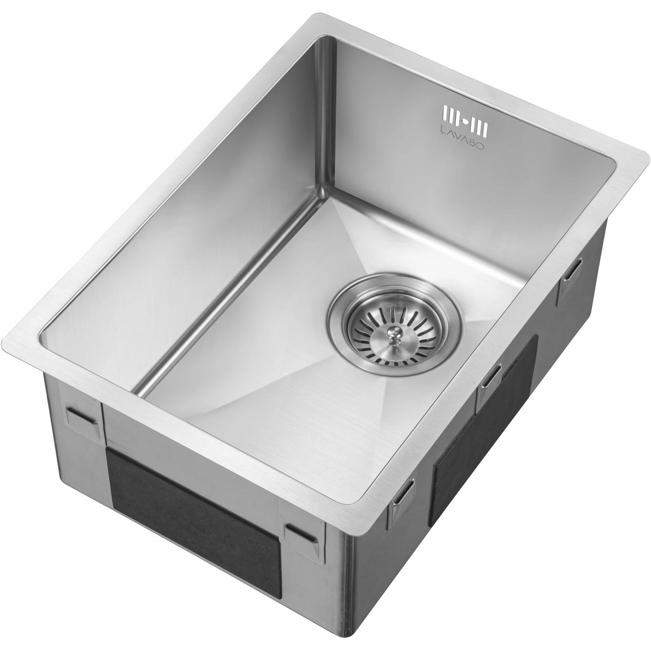 LAVABO KUBUS 282 SOFT KJØKKENVASK RUSTFRITT STÅL LAVABO KUBUS 282 SOFT KJØKKENVASK RUSTFRITT STÅL