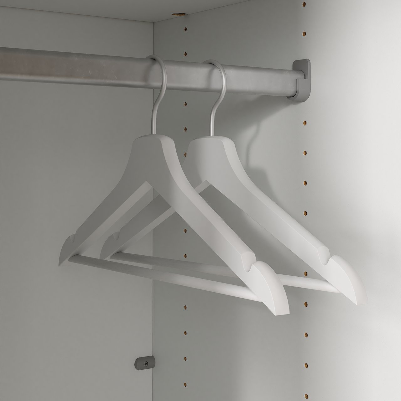 LIND NEST GARDEROBESTANG METALL 75 LIND NEST GARDEROBESTANG METALL 75