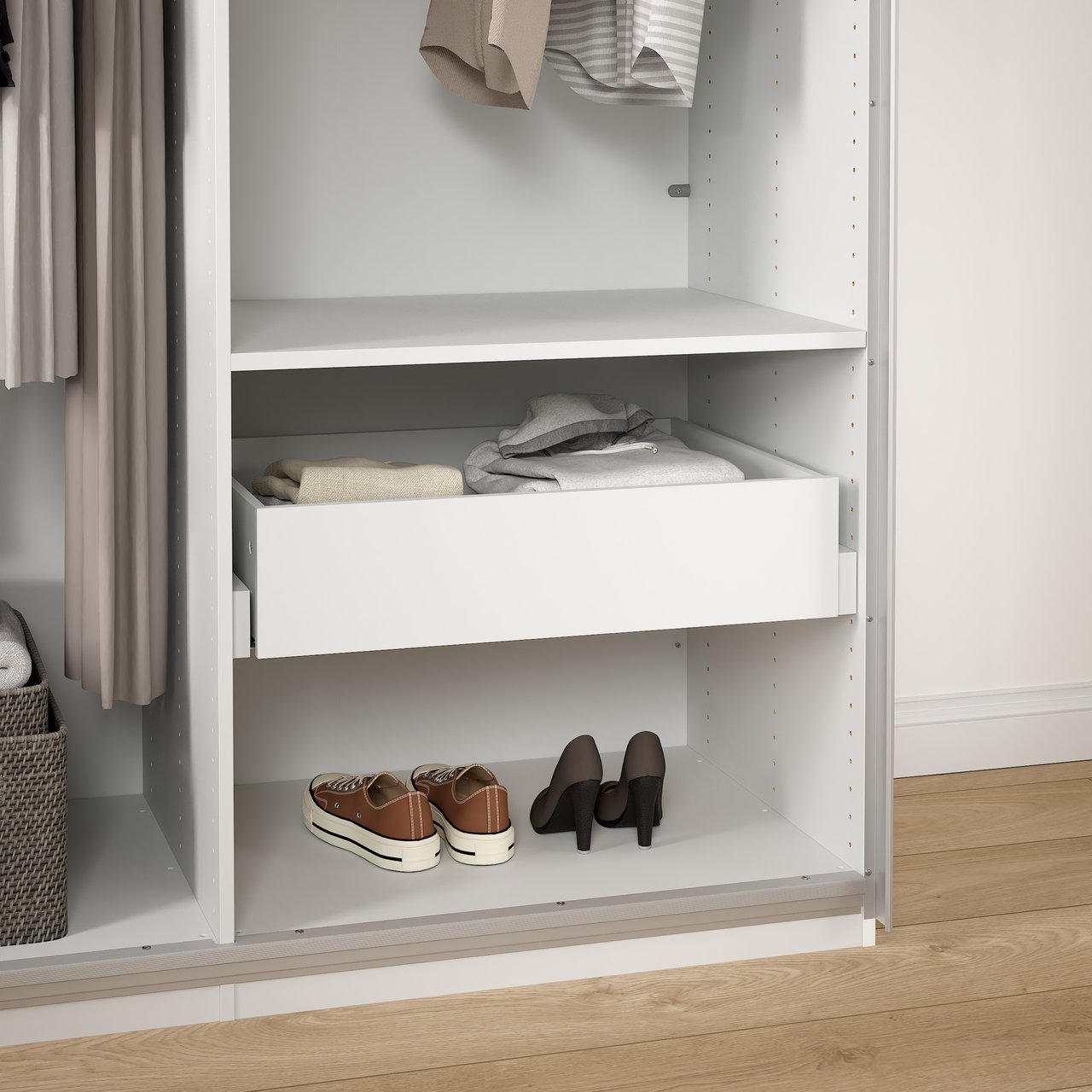 LIND NEST SKUFF M/SOFTCLOSE LYS GRÅ 75 LIND NEST SKUFF M/SOFTCLOSE LYS GRÅ 75