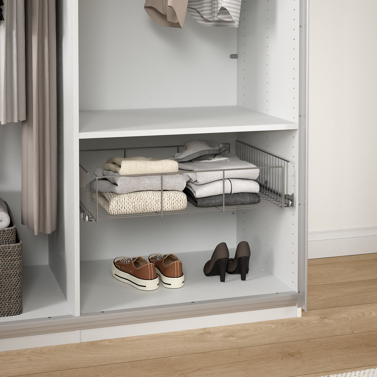 LIND NEST TRÅDKURV METALL 75