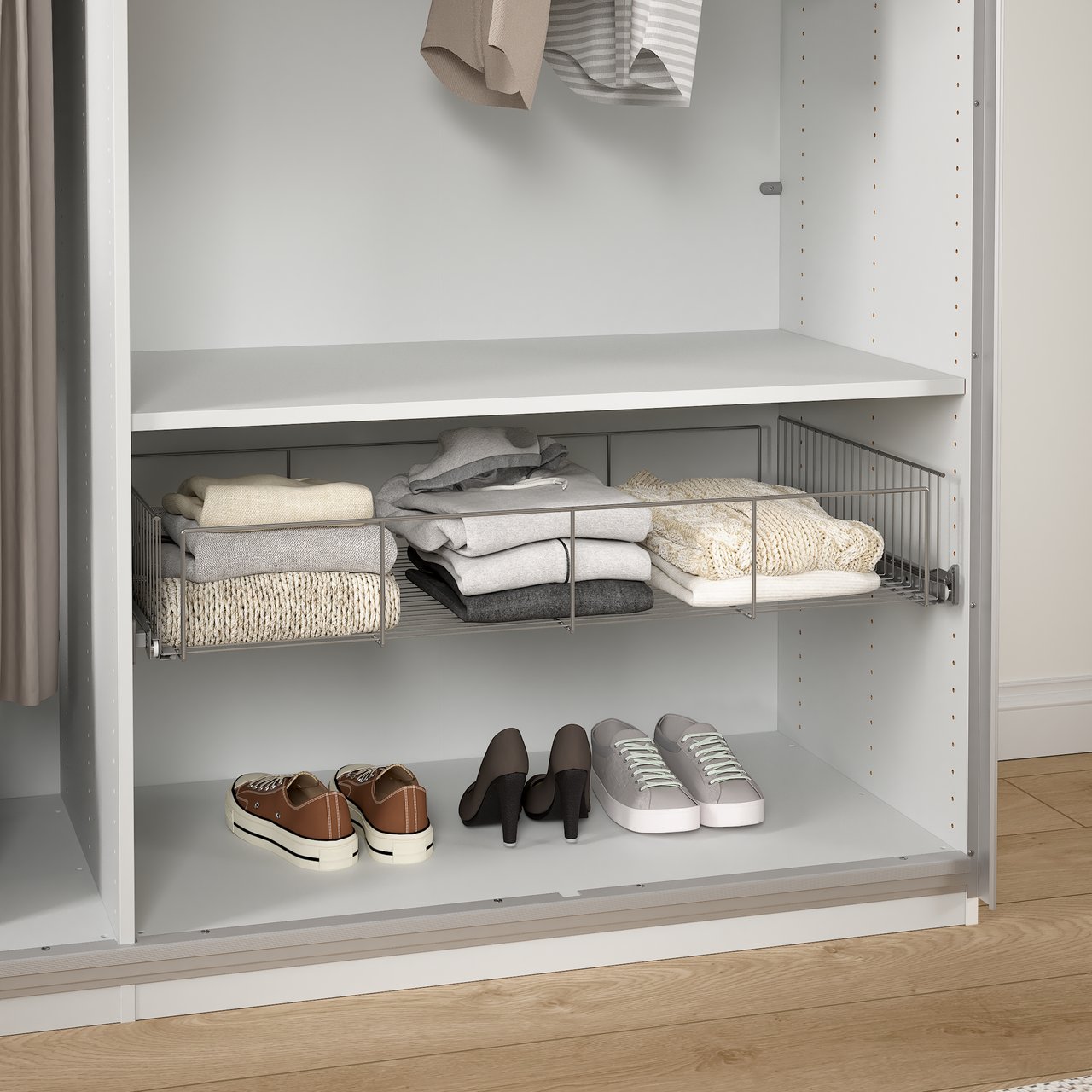 LIND NEST TRÅDKURV METALL 100