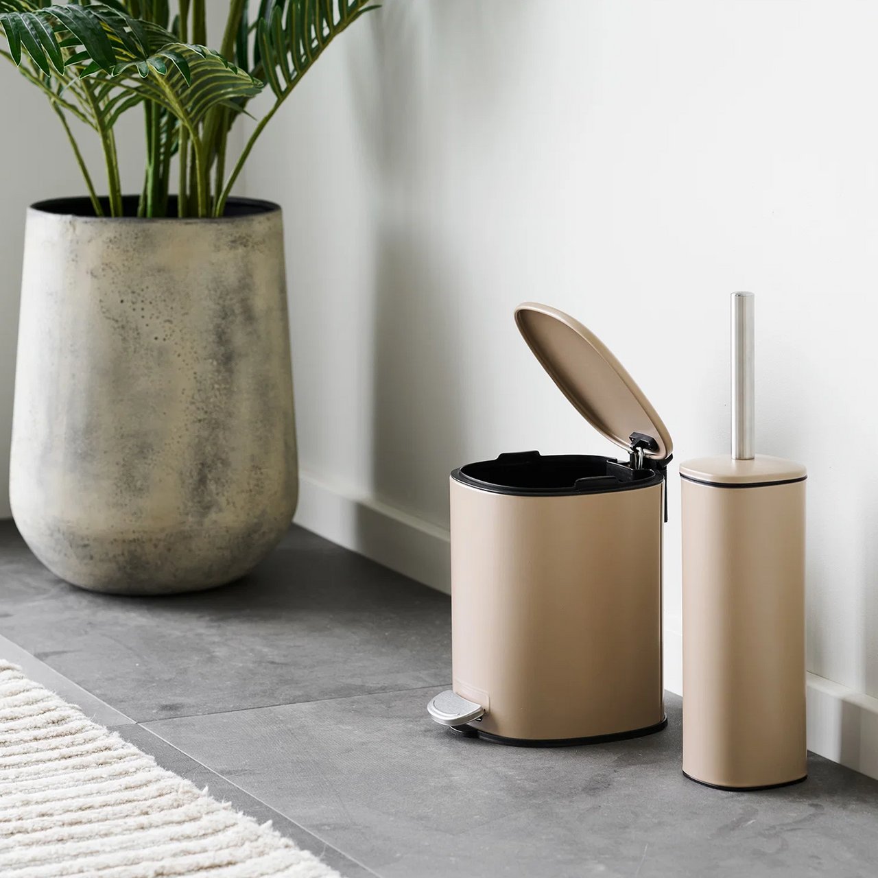 HOUSE NORDIC LODI PEDALBØTTE 3L SOFT CLOSE BEIGE