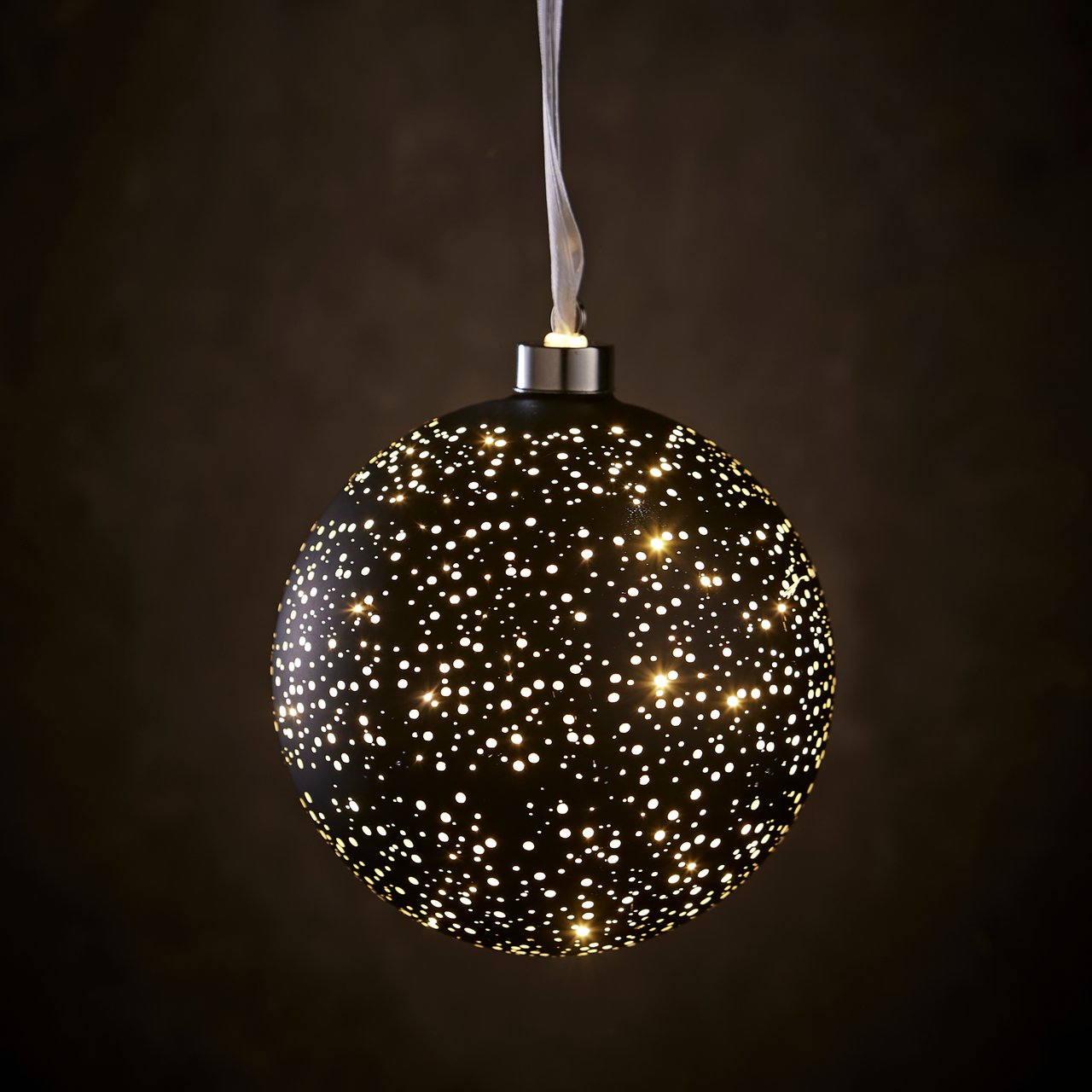 DAY GLASSKULE SORT D15CM M/20 LED DAY GLASSKULE SORT D15CM M/20 LED