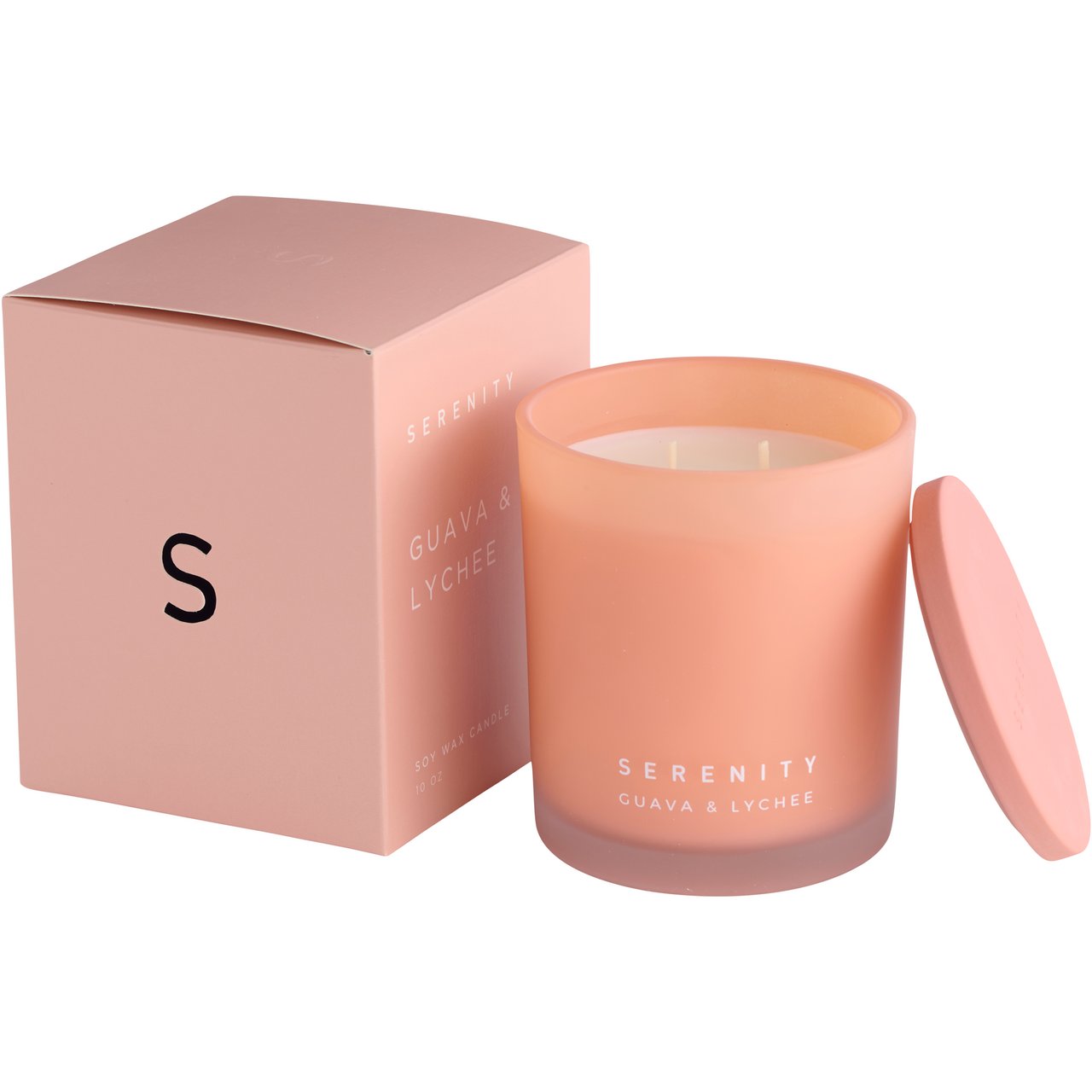 SERENITY DUFTLYS Ø8 H11CM GUAVA & LYCHE SERENITY DUFTLYS Ø8 H11CM GUAVA & LYCHE