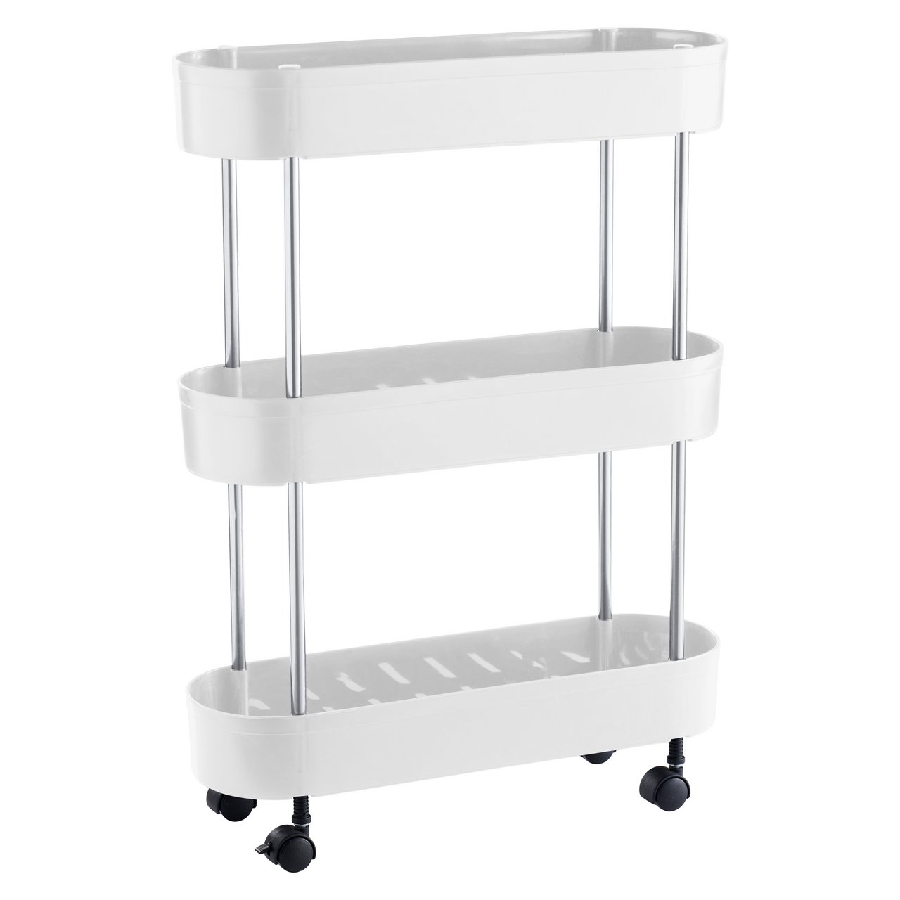 DAY RULLEBORD 3KURVER 46,3X15X63CM HVIT