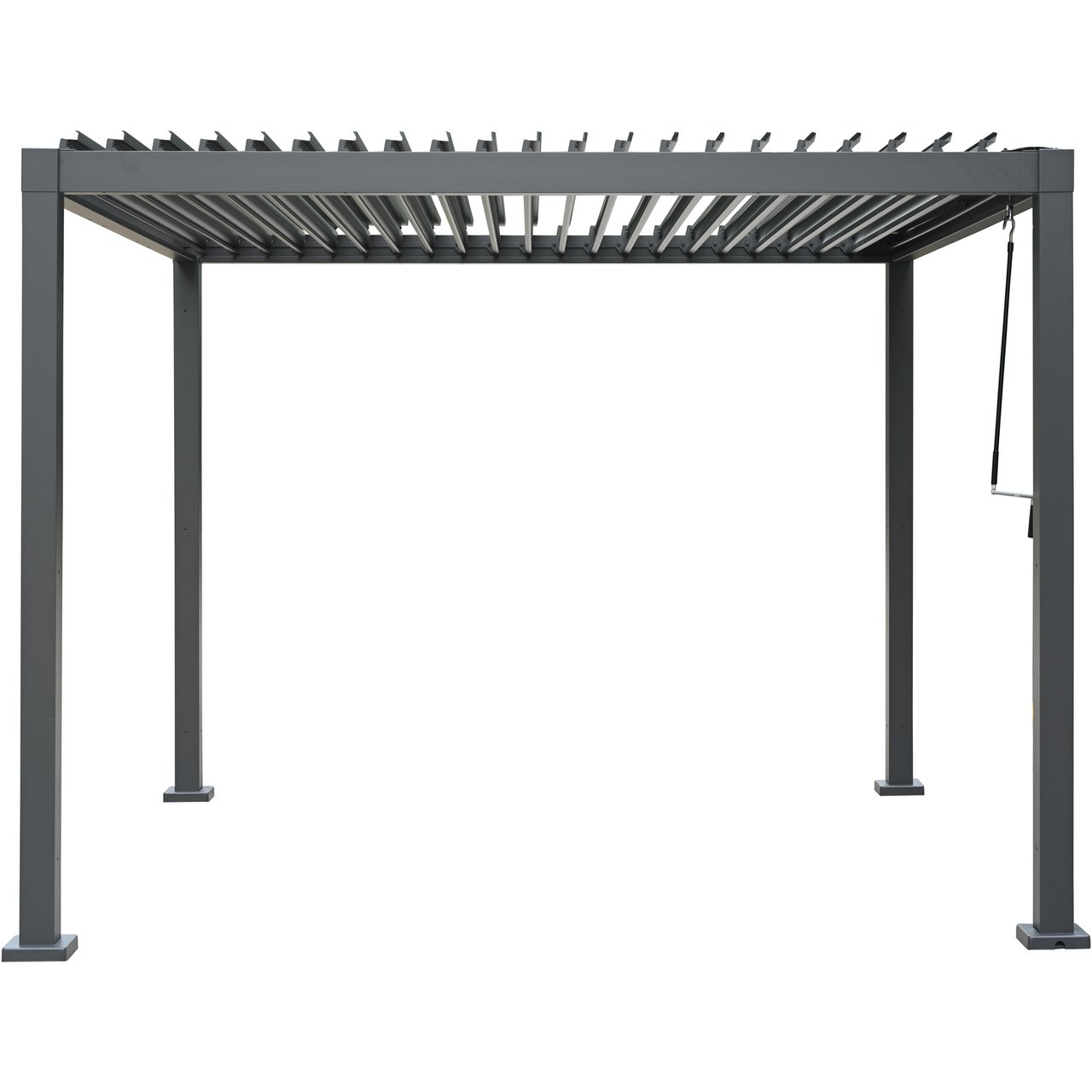 OUTFIT PERGOLA 3X3M SORT OUTFIT PERGOLA 3X3M SORT