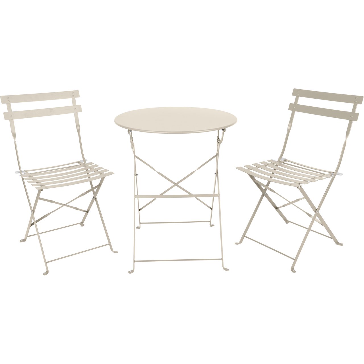 OUTFIT BISTROSETT 3 DELER SAND/GRÅ