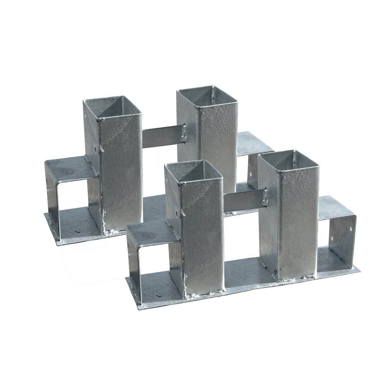 GROUW VEDSTABLERSTATIV BRAKETT 2 STK GALVANISERT