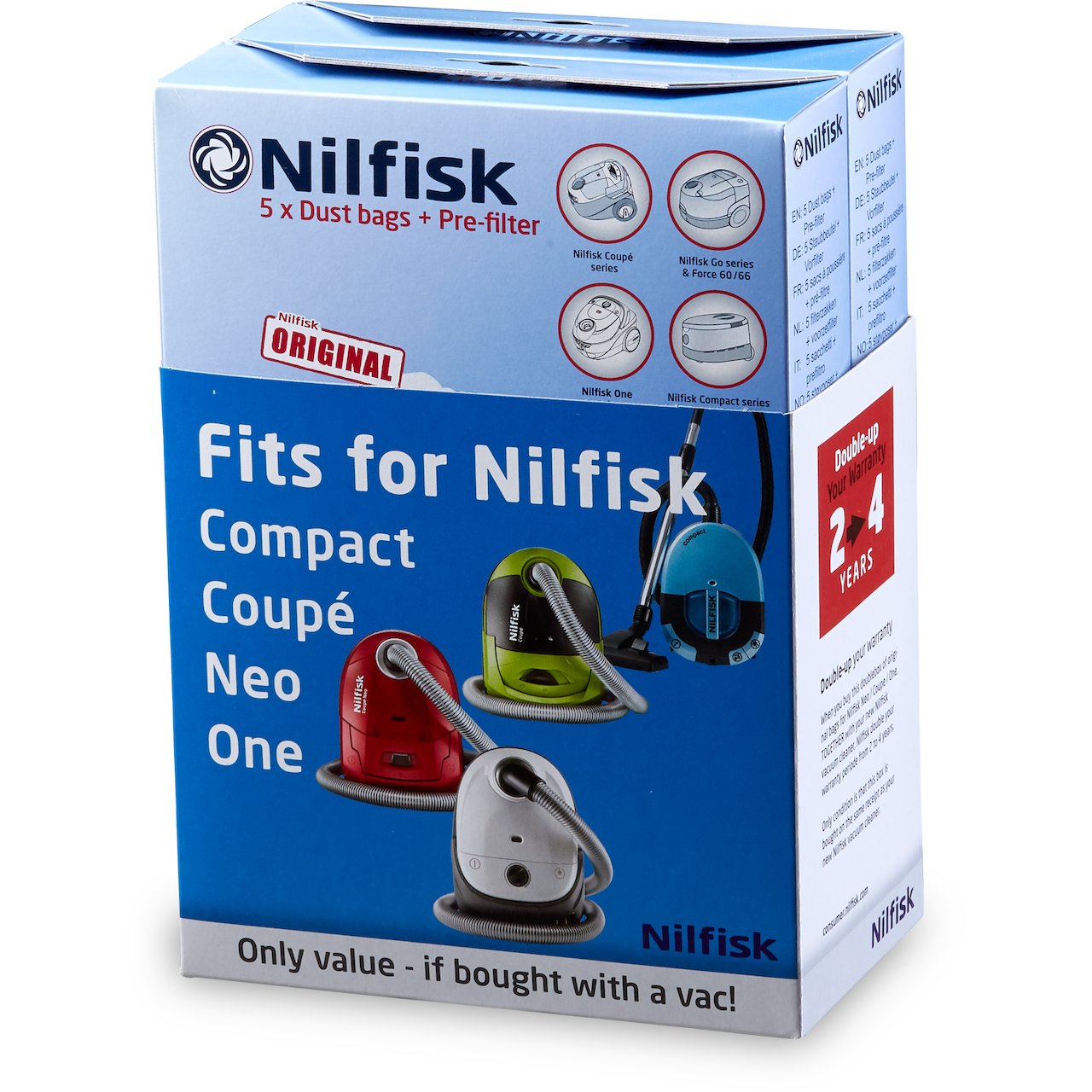 NILFISK ONE WARRANTY BOX 10 POSER NILFISK ONE WARRANTY BOX 10 POSER