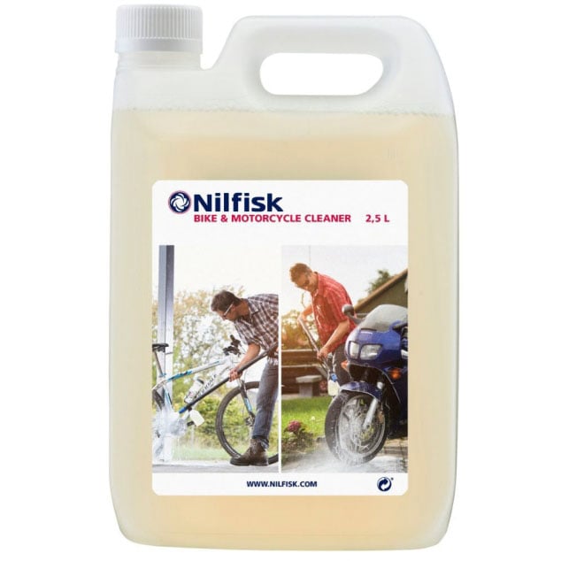NILFISK SYKKEL/MOTORSYKKEL RENS 2,5 LTR. NILFISK SYKKEL/MOTORSYKKEL RENS 2,5 LTR.