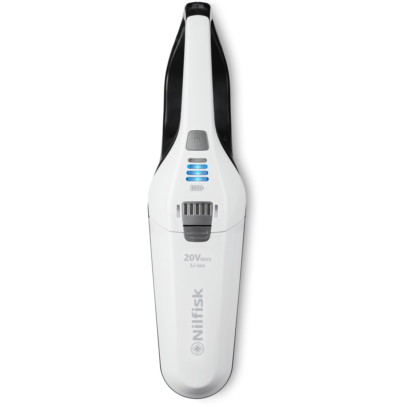 NILFISK QUICK 20V HÅNDSTØVSUGER HVIT NILFISK QUICK 20V HÅNDSTØVSUGER HVIT