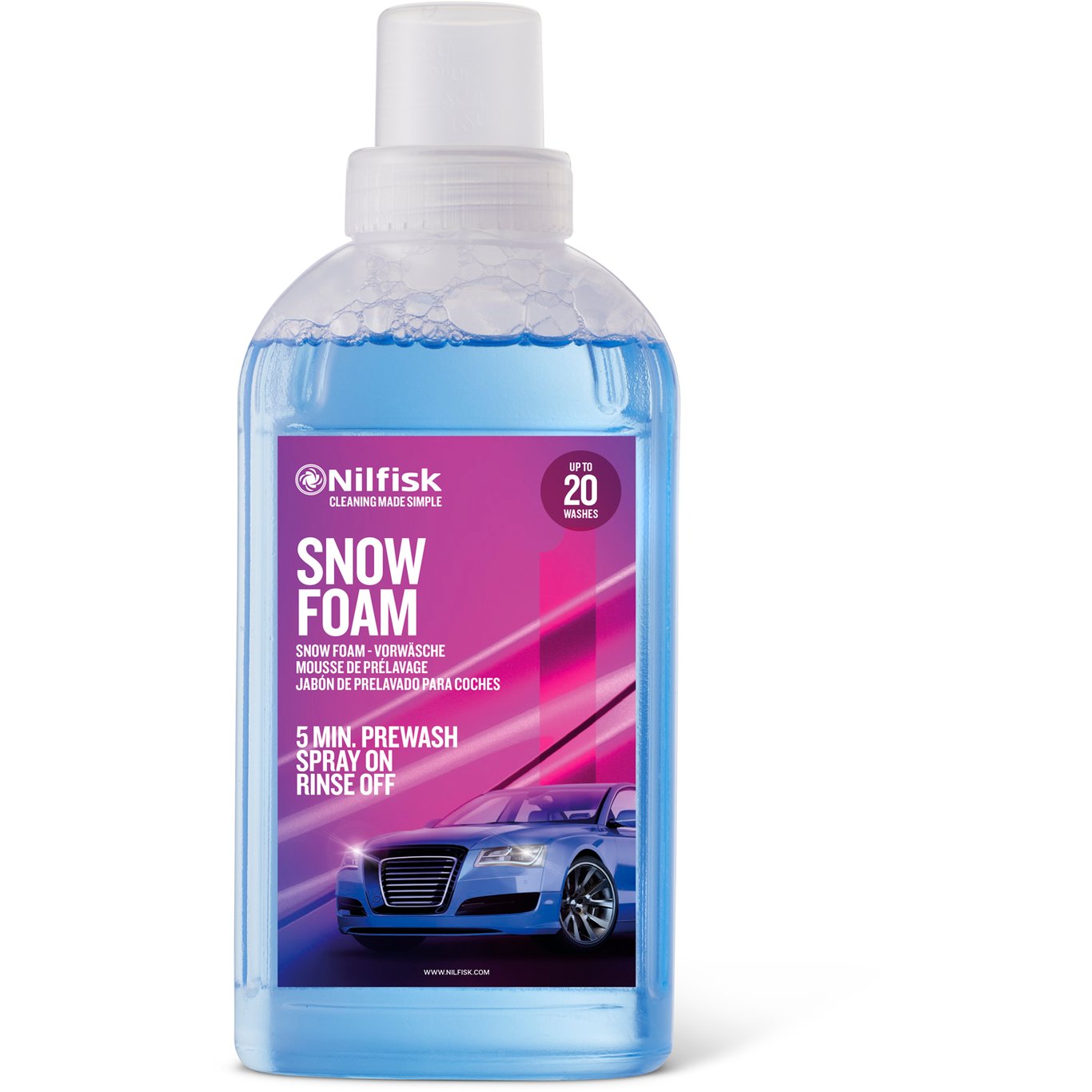 NILFISK SNOWFOAM FORVASK 500 ML NILFISK SNOWFOAM FORVASK 500 ML