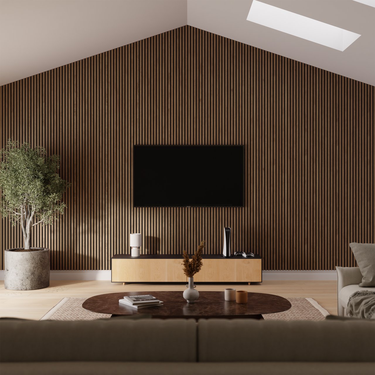 BY VENØ PREMIUM AKUSTIKK SPILEPLATE OLJET VALNØTT 2400X600X19 MM BY VENØ PREMIUM AKUSTIKK SPILEPLATE OLJET VALNØTT 2400X600X19 MM