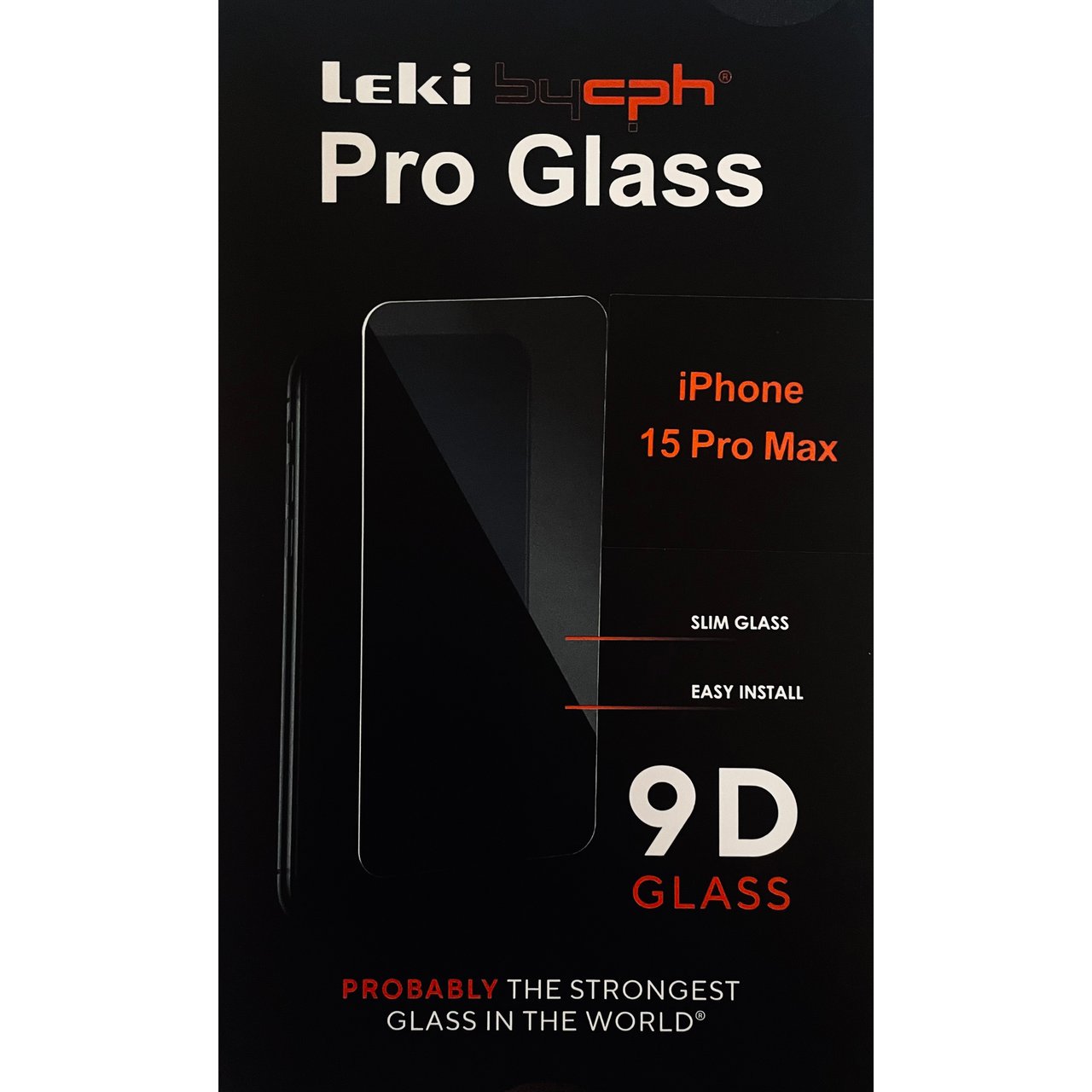 LEKI DENMARK PRO GLASS IPHONE 15 PRO MAX LEKI DENMARK PRO GLASS IPHONE 15 PRO MAX