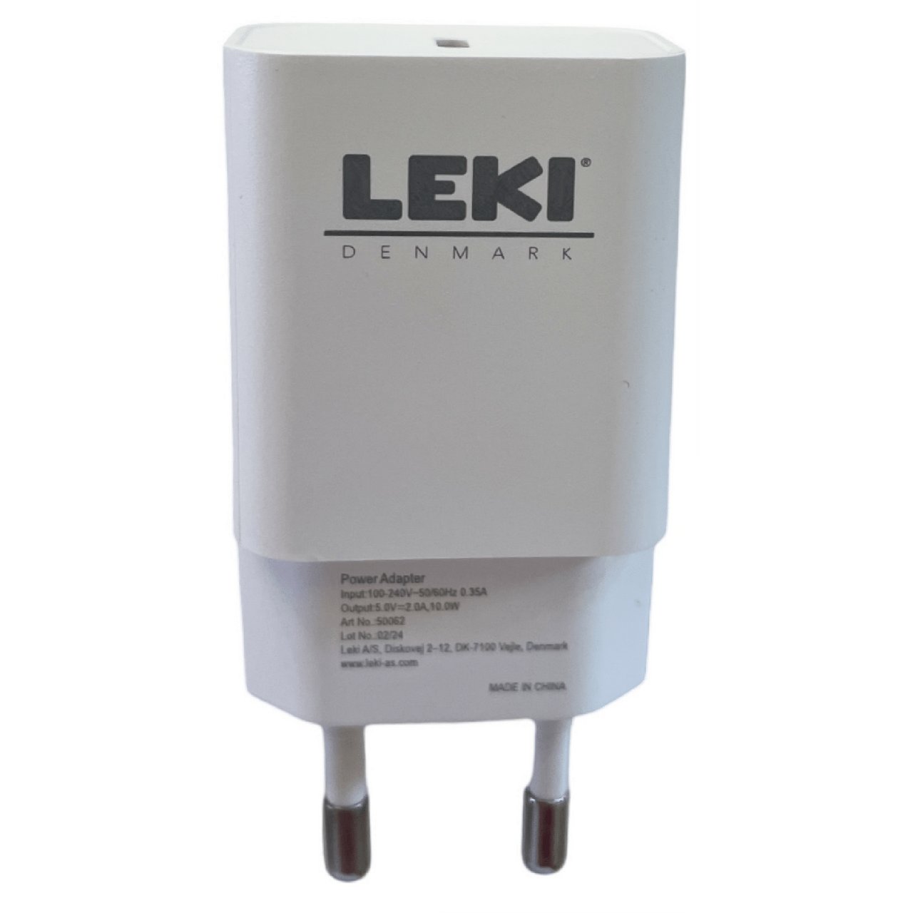 LEKI BYCPH USB-C POWER ADAPTER 10W LEKI BYCPH USB-C POWER ADAPTER 10W