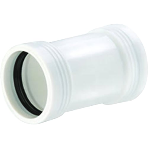 WAVIN 32MM WAFIX PP DOBBELTMUFFE HVIT