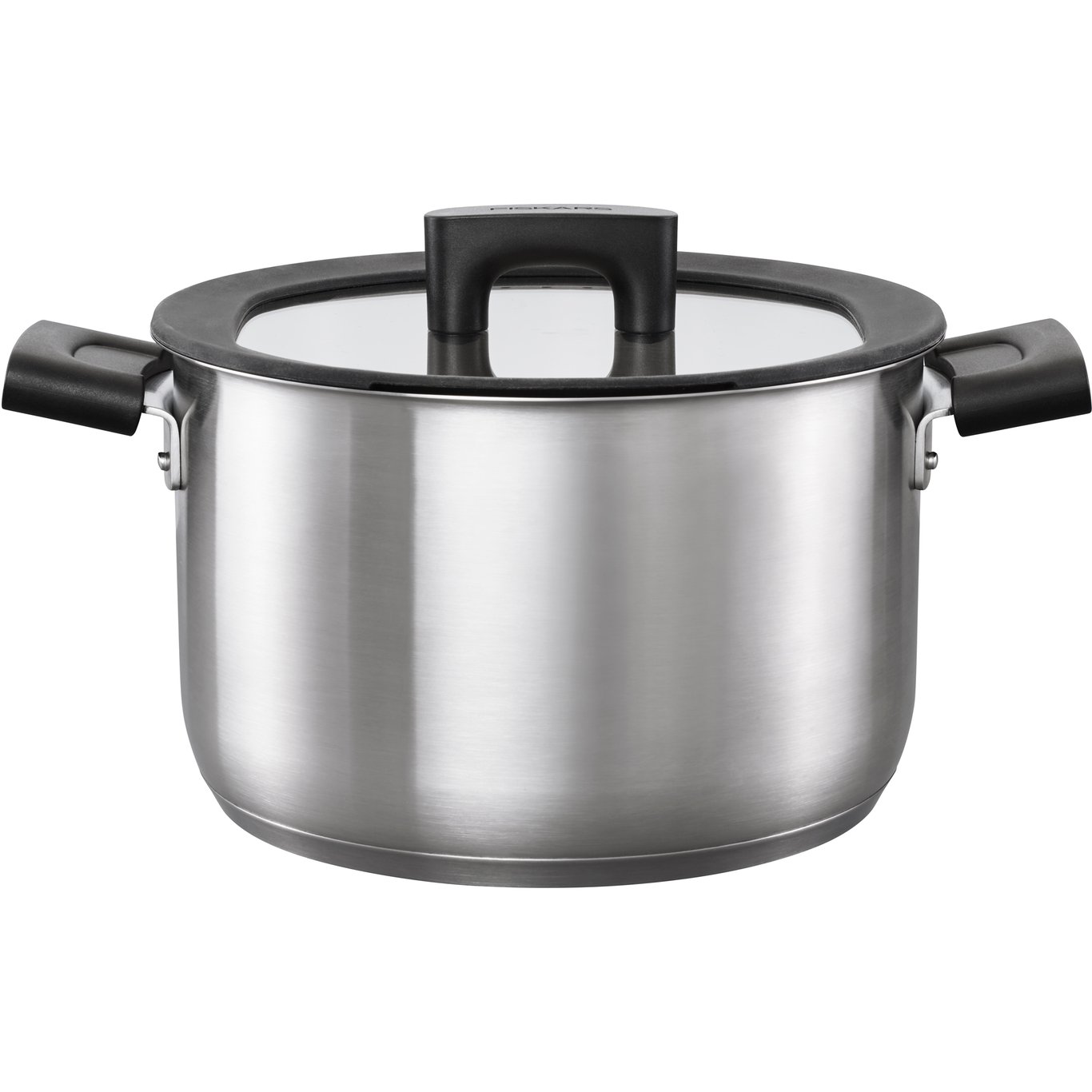 FISKARS HARD FACE STÅL GRYTE 5L M/LOKK FISKARS HARD FACE STÅL GRYTE 5L M/LOKK