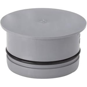 UPONOR PROPP FOR AVLØPSRØR 110 PP GRÅ UPONOR PROPP FOR AVLØPSRØR 110 PP GRÅ