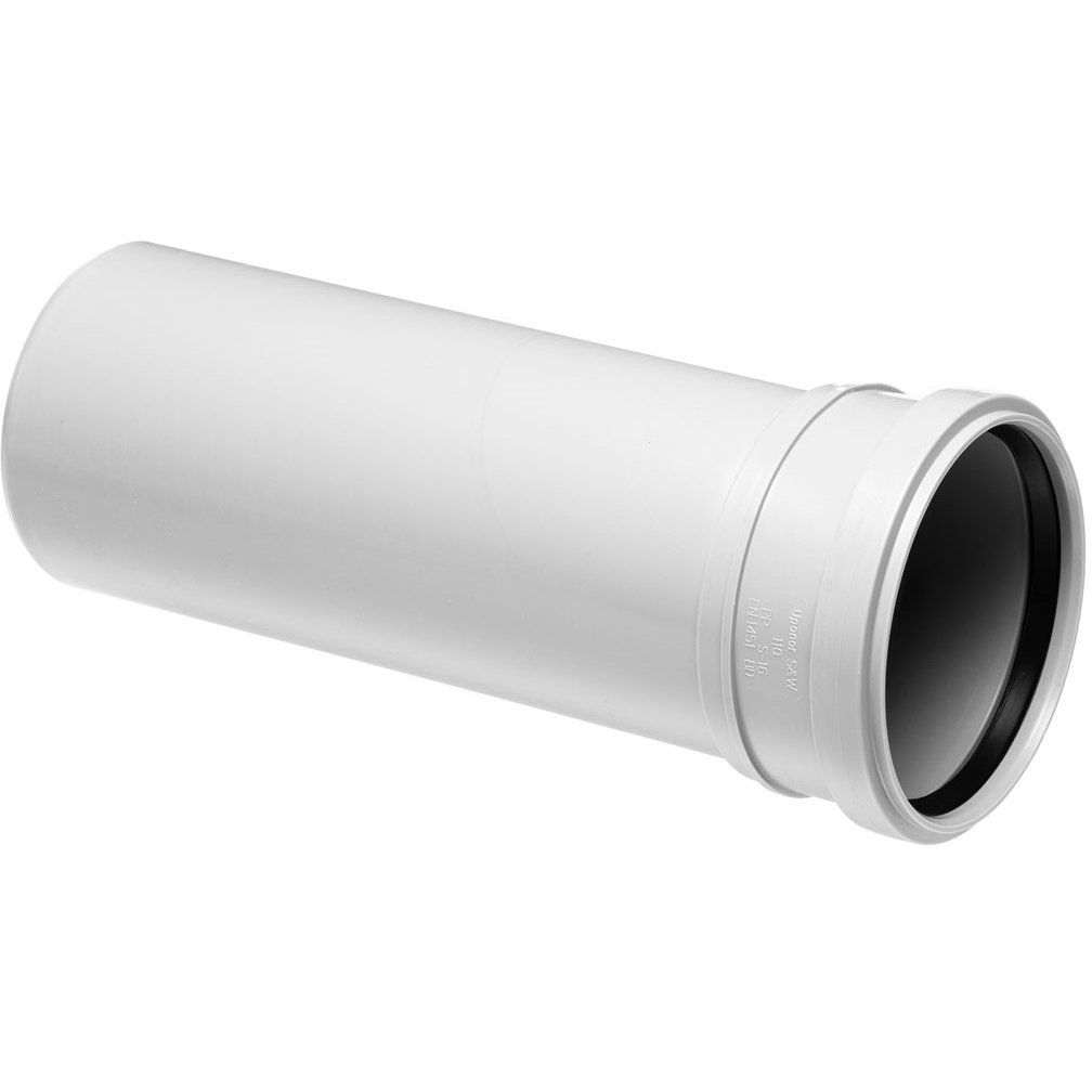 UPONOR DECIBEL AVLØPSRØR M/MUFFE 75MM 3M HVIT UPONOR DECIBEL AVLØPSRØR M/MUFFE 75MM 3M HVIT