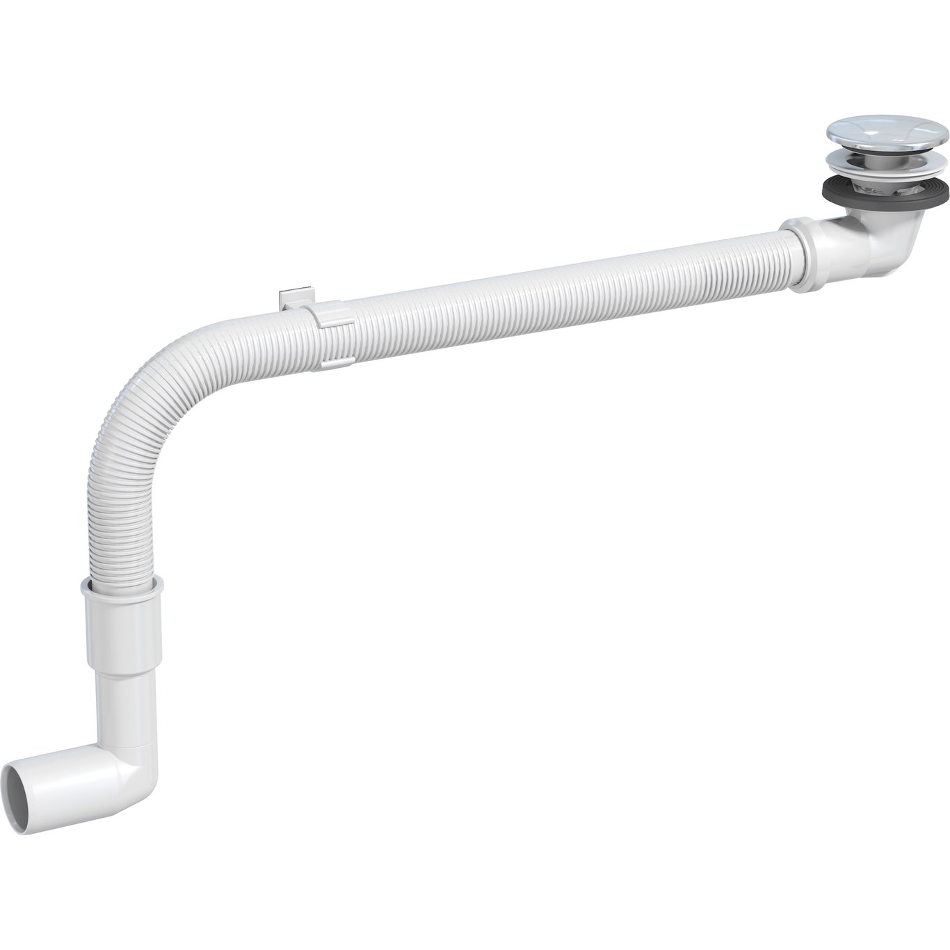 PREVEX AVLØPSSETT FOR BADEKAR Ø32MM M/VENTIL PREVEX AVLØPSSETT FOR BADEKAR Ø32MM M/VENTIL
