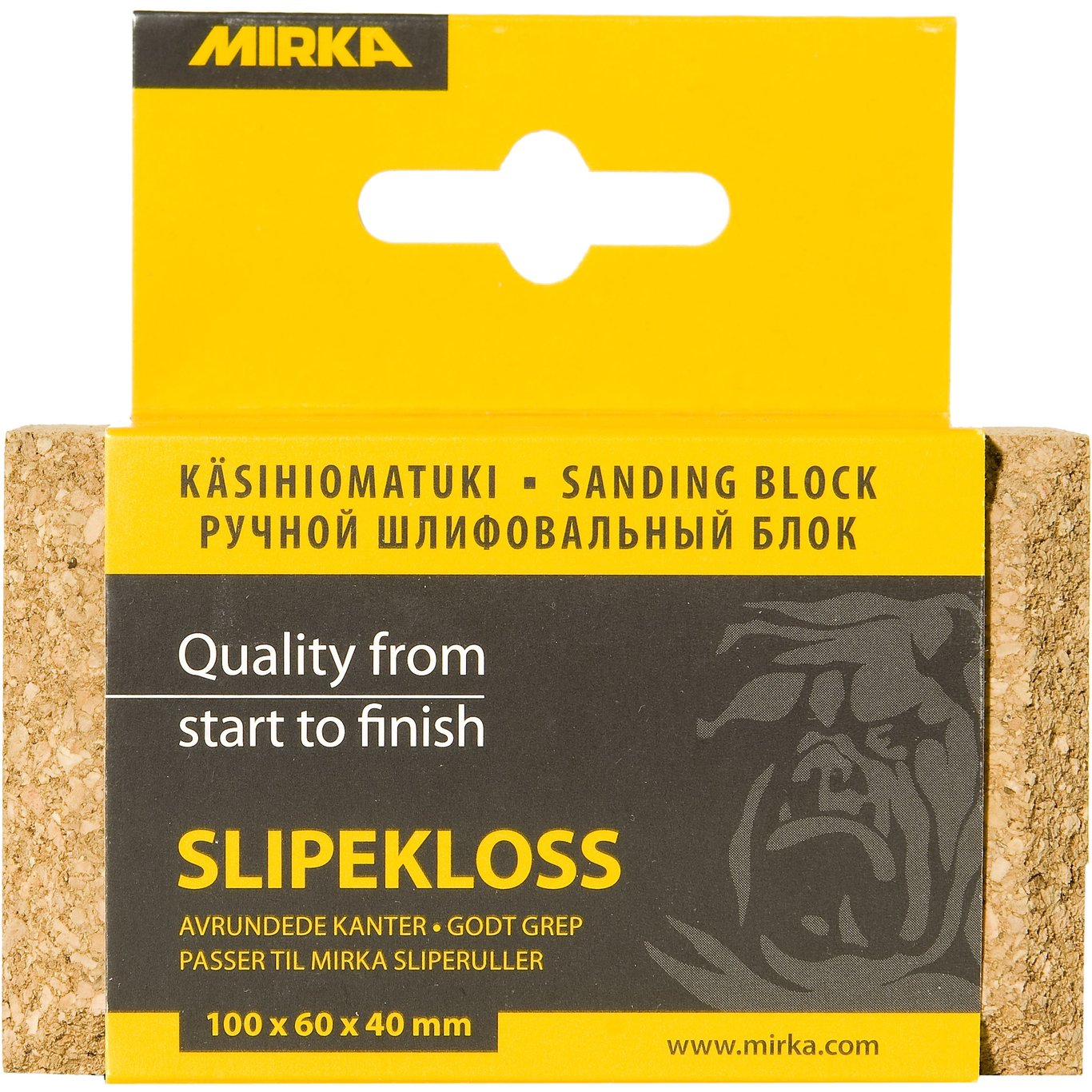 MIRKA SLIPEKLOSS 100X60X40MM MIRKA SLIPEKLOSS 100X60X40MM