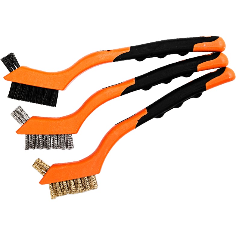 KENDO STÅLBØRSTESETT MINI 3 STK KENDO STÅLBØRSTESETT MINI 3 STK