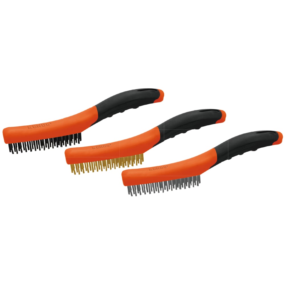 KENDO STÅLBØRSTE 250MM KENDO STÅLBØRSTE 250MM